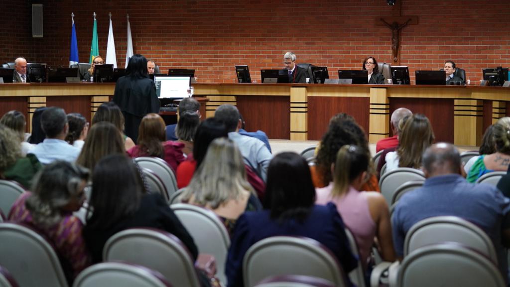 abertura das sessões do Pleno do Tribunal de Justiça do Tocantins (TJTO) presididas pela desembargadora Etelvina Maria Sampaio Felipe