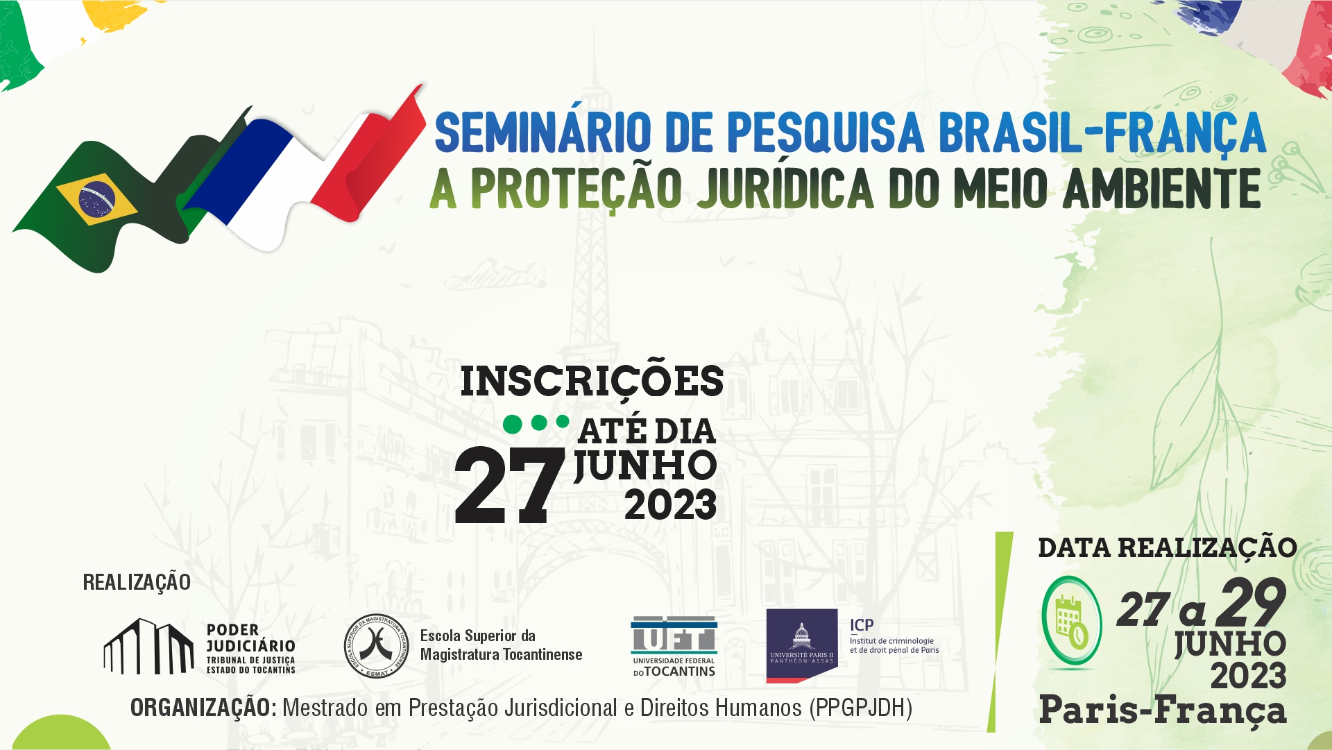 Card com informações do evento