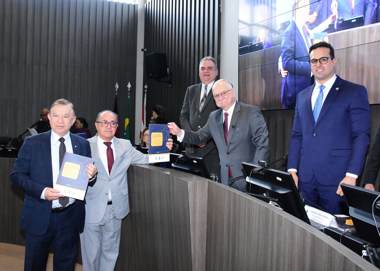 Ministro Edson Fachin durante solenidade no TJPB