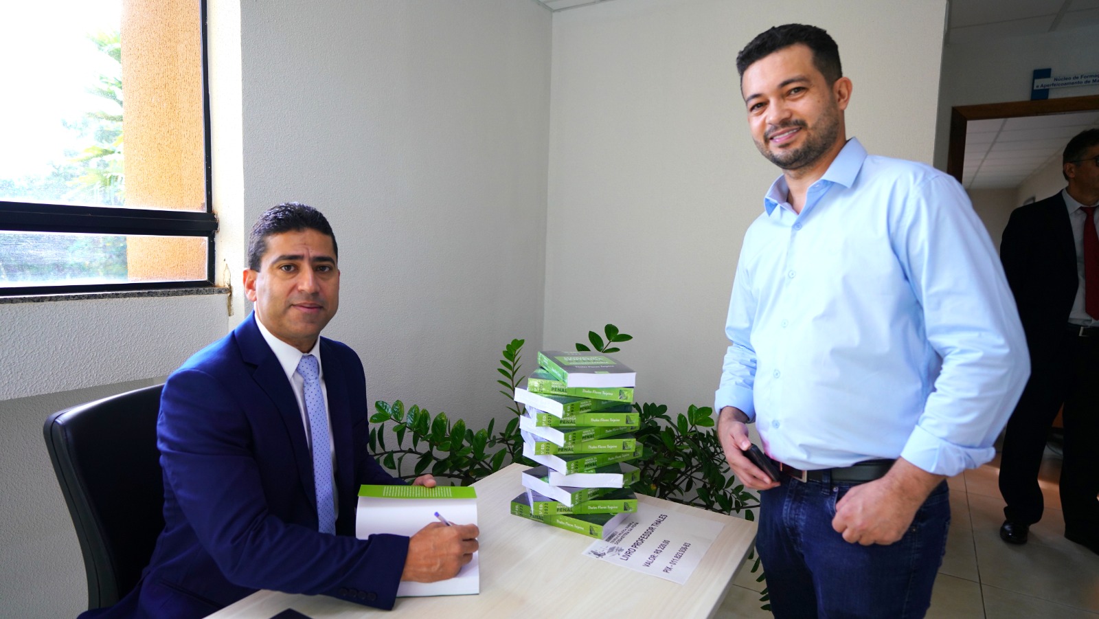 juiz Thales Flores Taipina durante curso da ESMAT