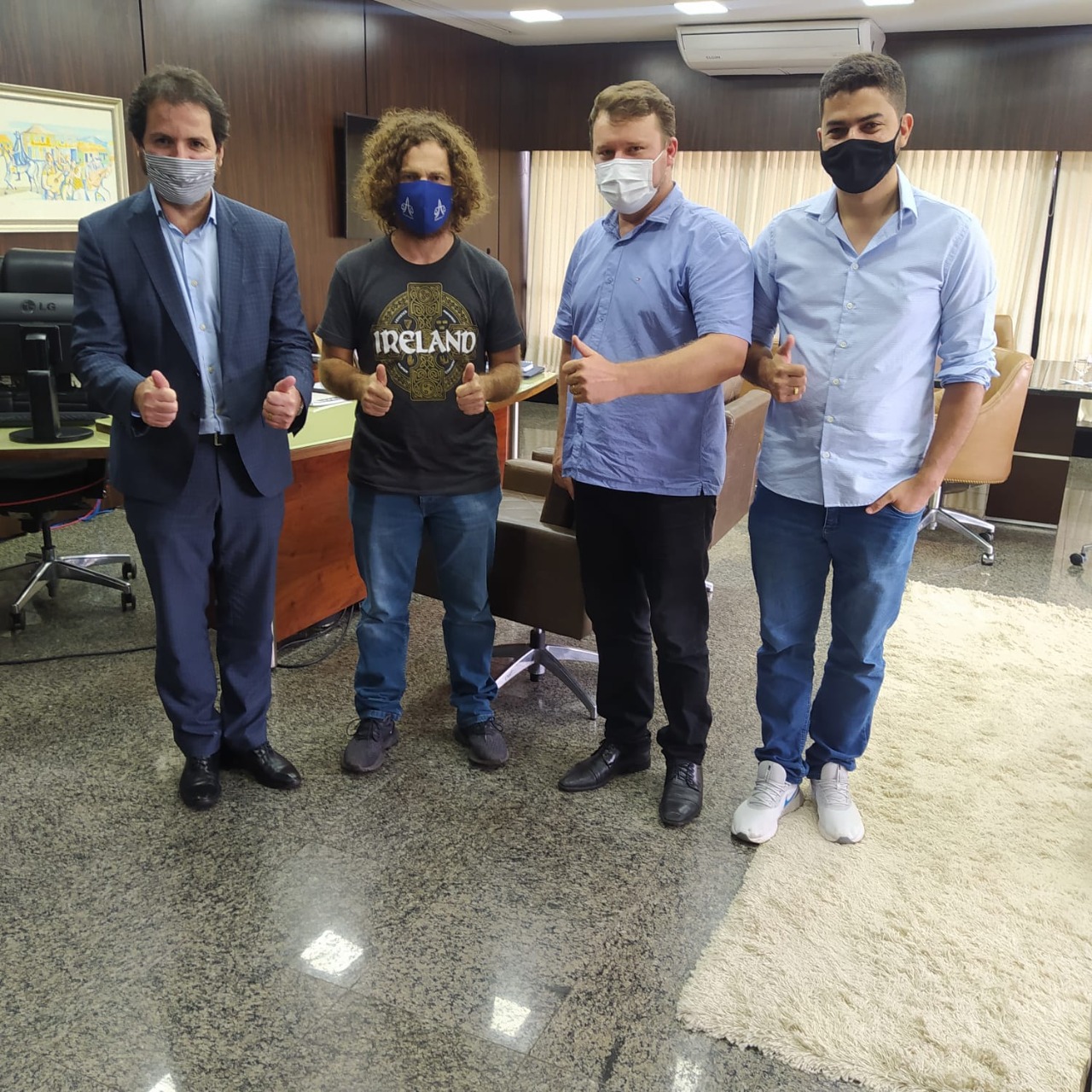 Reunião com Campos Lindos